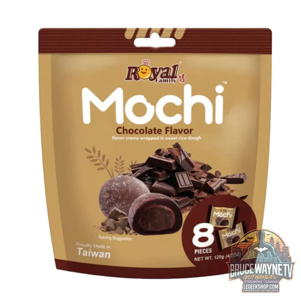 Royal Family Mochi Chocolat mochi au goût de chocolat de 120g (Pack de 12) - Snacks & boissons importés
