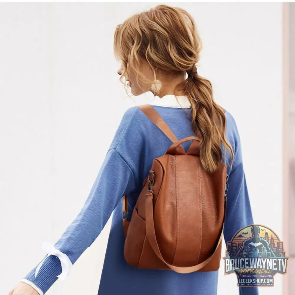 🎒 Sac à Dos Femme Grande Capacité Cuir PU Élégant 2025 🎒 - Sac à Dos Femme