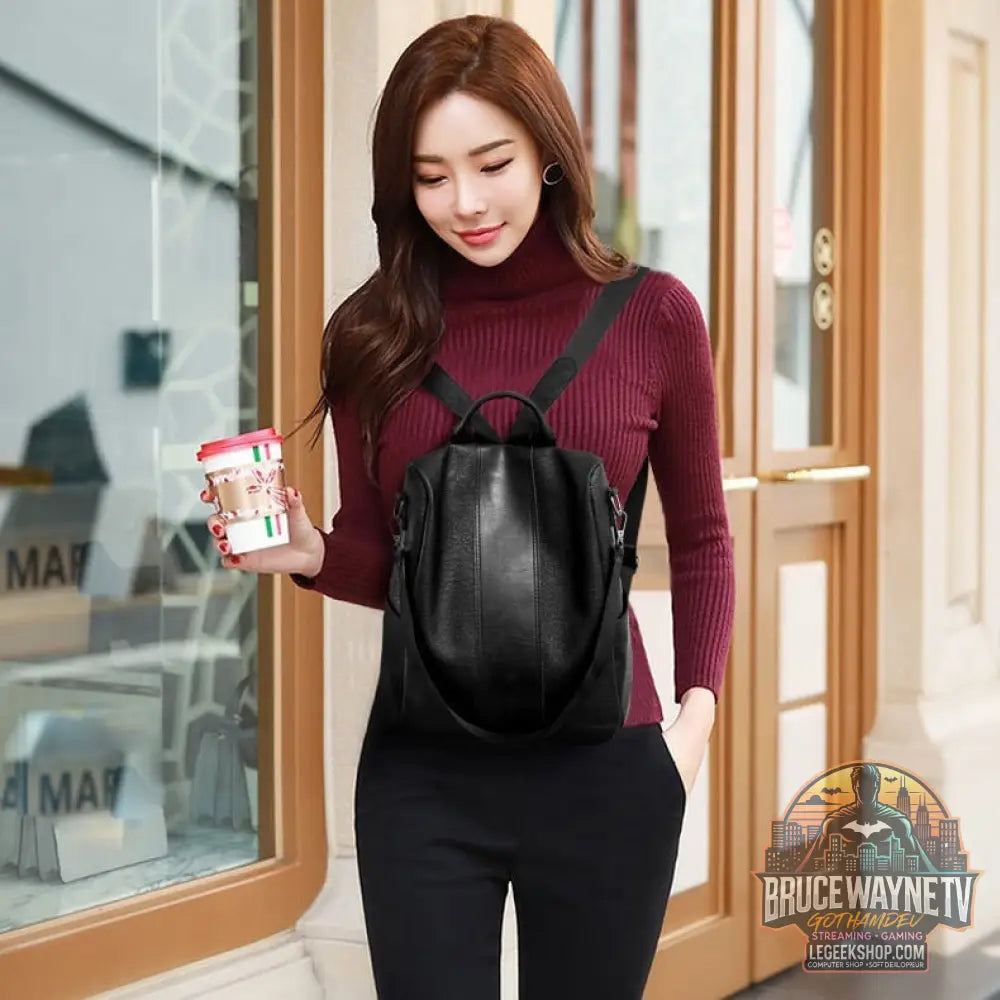 🎒 Sac à Dos Femme Grande Capacité Cuir PU Élégant 2025 🎒 - Sac à Dos Femme