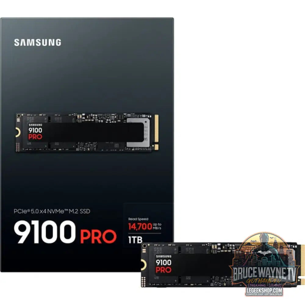 Samsung 9100 PRO 1 TB, SSD PCIe 5.0 x4, NVMe 2.0, M.2 2280 - Samsung - vue 3