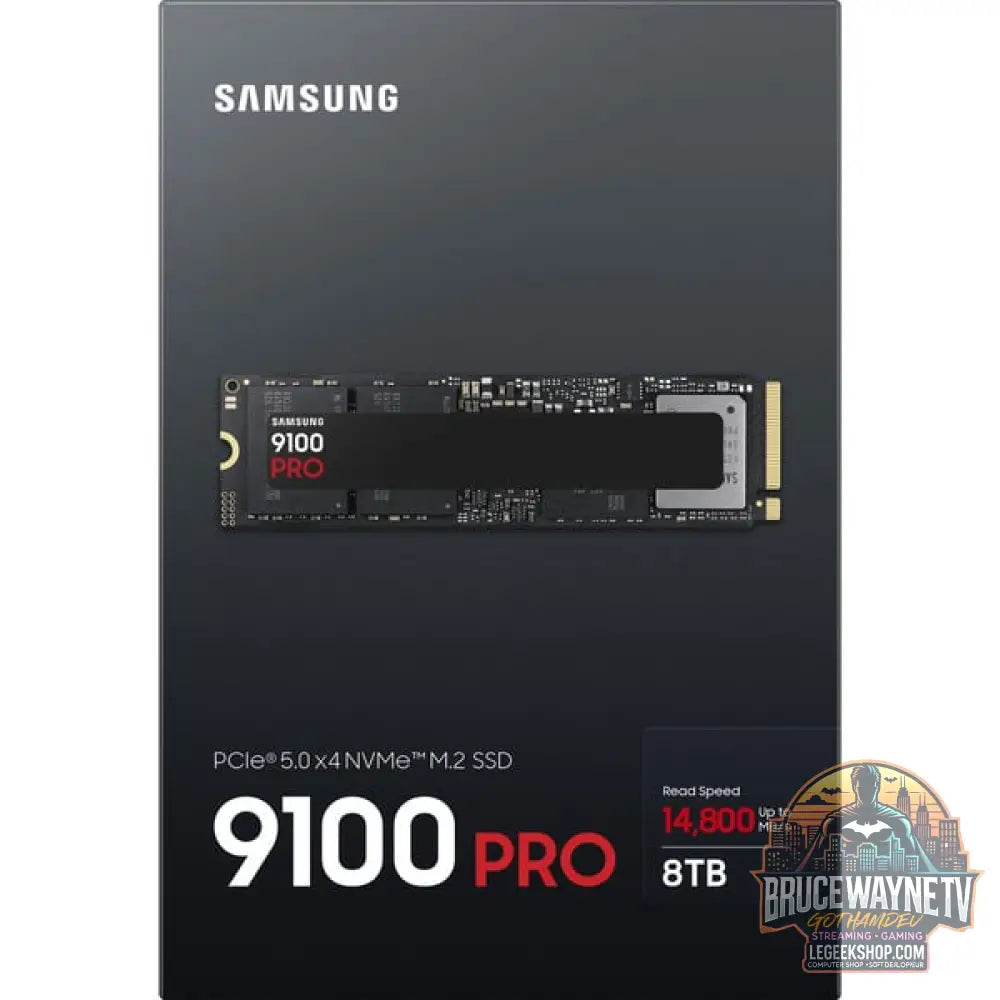 Samsung 9100 PRO 8 TB, SSD PCIe 5.0 x4, NVMe 2.0, M.2 2280 - Samsung - vue 6