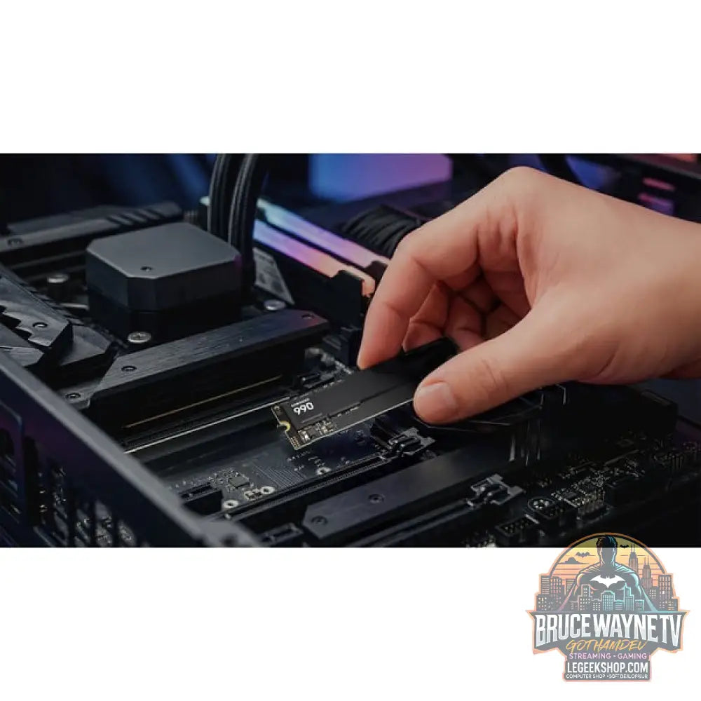 Samsung 990 1 TB, SSD PCIe 4.0 x4, NVMe 2.0, M.2 2280, intern - Samsung - vue 4