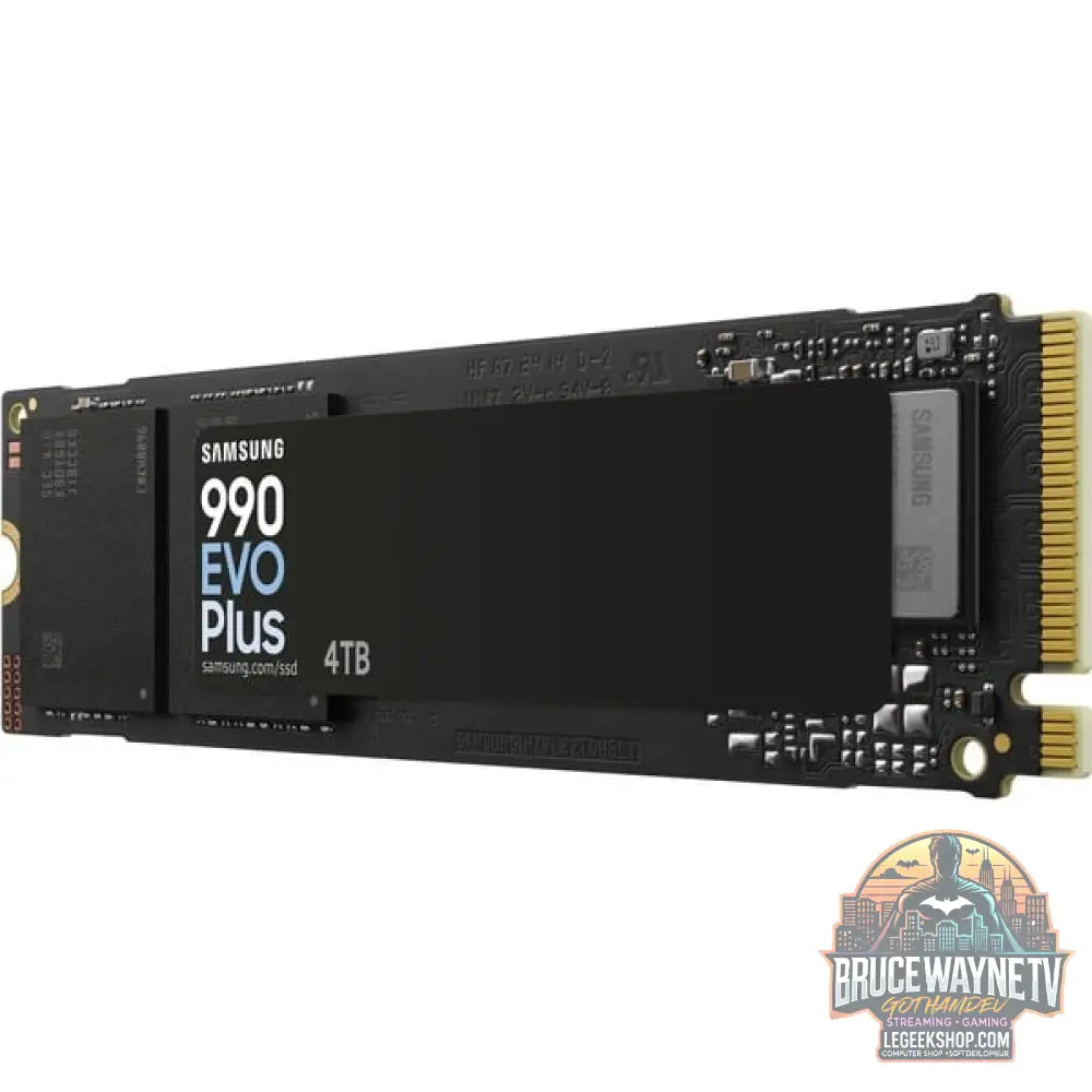 Samsung 990 EVO Plus 4 TB, SSD PCIe 4.0 x4 / 5.0 x2, NVMe 2, M.2 2280, intern - Samsung - vue 3