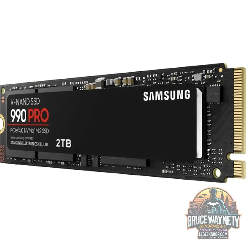 Samsung 990 PRO 2 TB, SSD PCIe 4.0 x4, NVMe 2, M.2 2280, intern - Samsung - vue 3