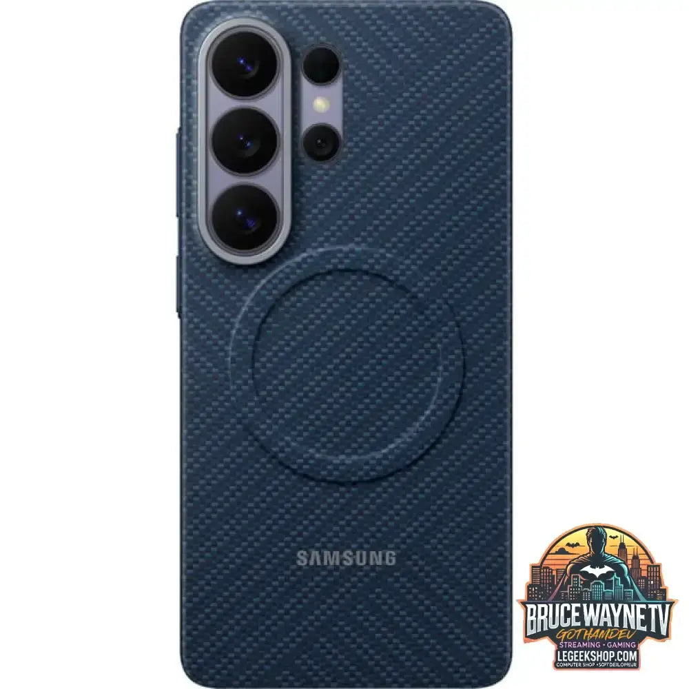 Samsung Carbon Magnet Case, Handyhülle dunkelblau, Samsung Galaxy S26 Ultra - Samsung - vue 4