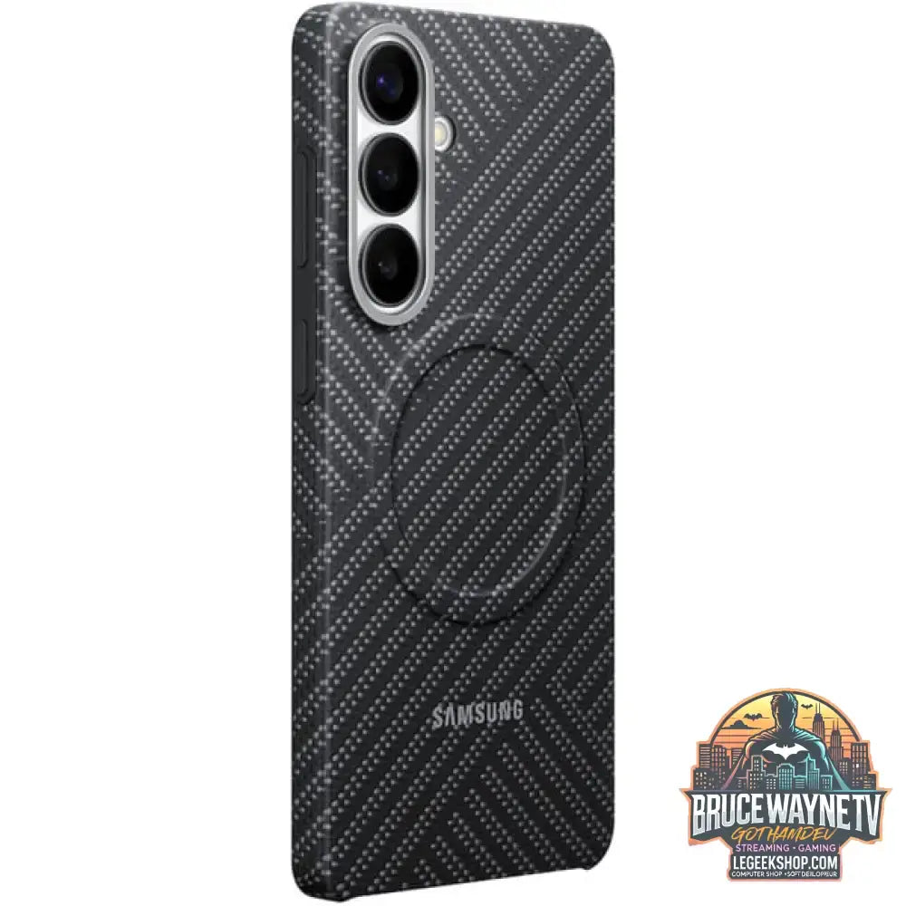 Samsung Carbon Magnet Case, Handyhülle dunkelgrau, Samsung Galaxy S26+ - Samsung - vue 3