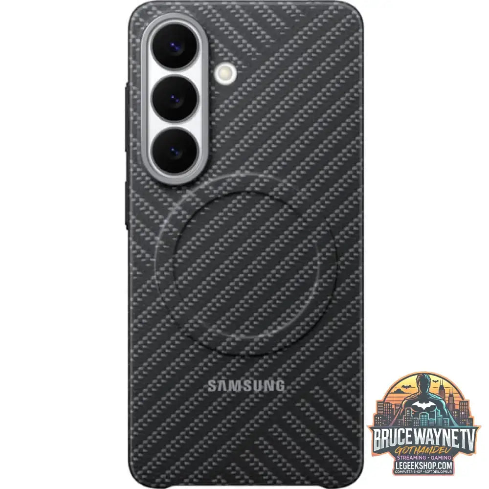 Samsung Carbon Magnet Case, Handyhülle dunkelgrau, Samsung Galaxy S26 - Samsung - vue 2