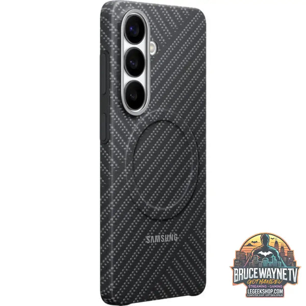 Samsung Carbon Magnet Case, Handyhülle dunkelgrau, Samsung Galaxy S26 - Samsung