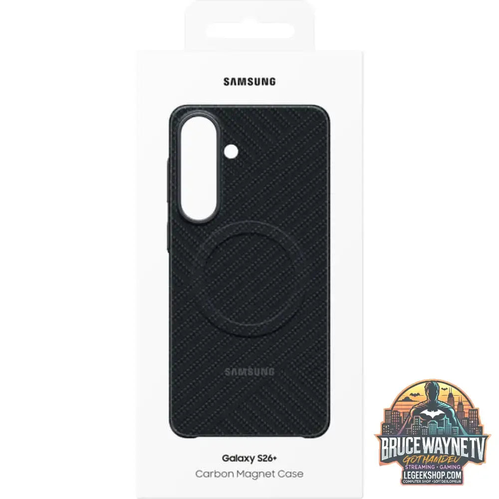 Samsung Carbon Magnet Case, Handyhülle schwarz, Samsung Galaxy S26+ - Samsung - vue 7