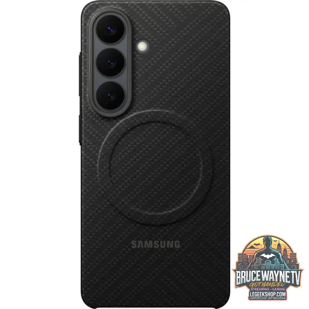 Samsung Carbon Magnet Case, Handyhülle schwarz, Samsung Galaxy S26 - Samsung - vue 4