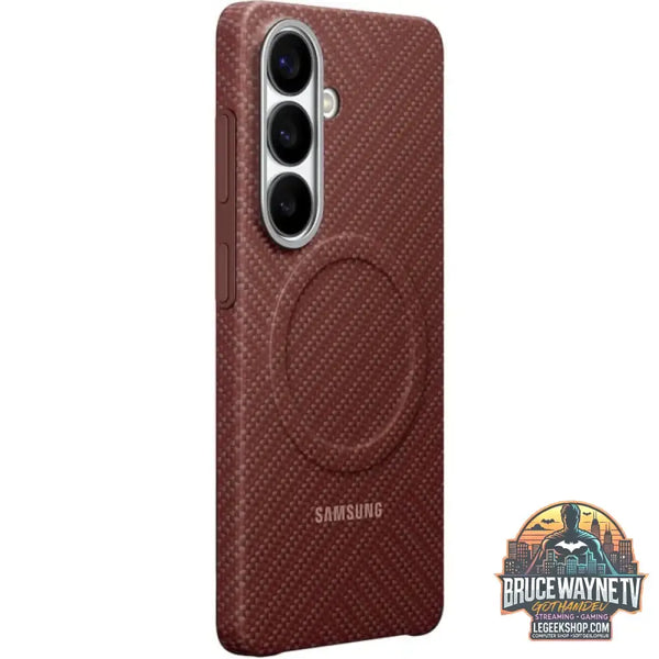 Samsung Carbon Magnet Case, Handyhülle rot, Samsung Galaxy S26 - Samsung
