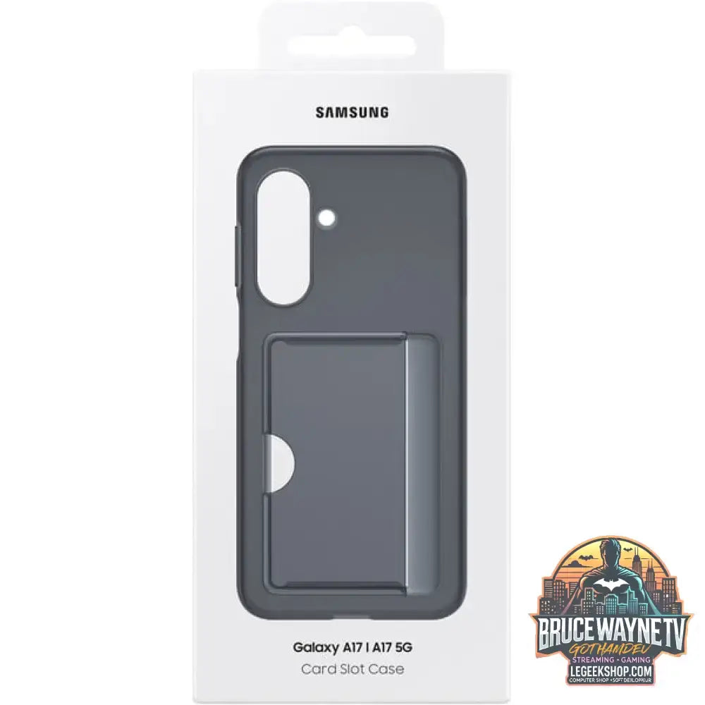 Samsung Card Slot Case, Handyhülle schwarz, Samsung Galaxy A17 | A17 5G - Samsung - vue 7