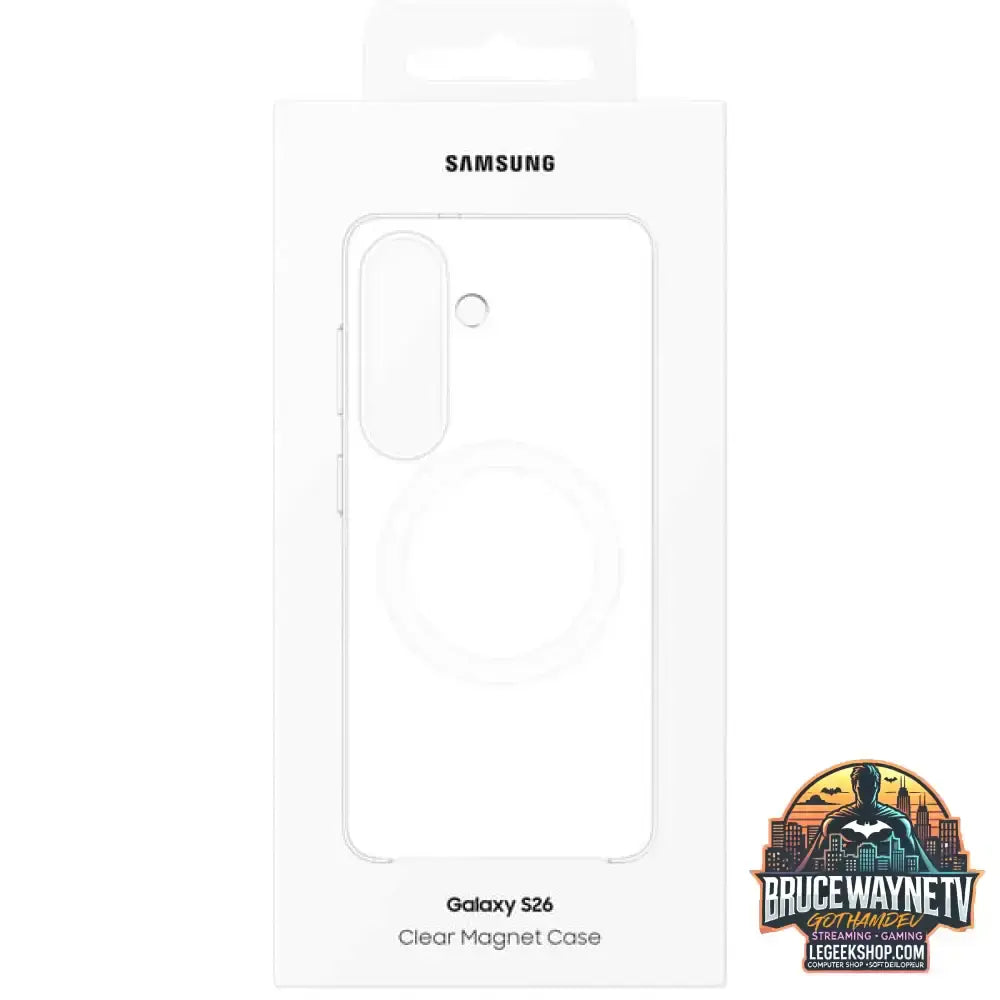 Samsung Clear Magnet Case, Handyhülle transparent, Samsung Galaxy S26 - Samsung - vue 3