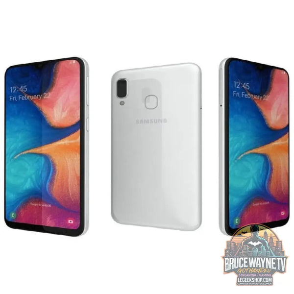 Samsung Galaxy A20e 32GB, (White, Dual SIM, 3 Go DDR4) - Samsung