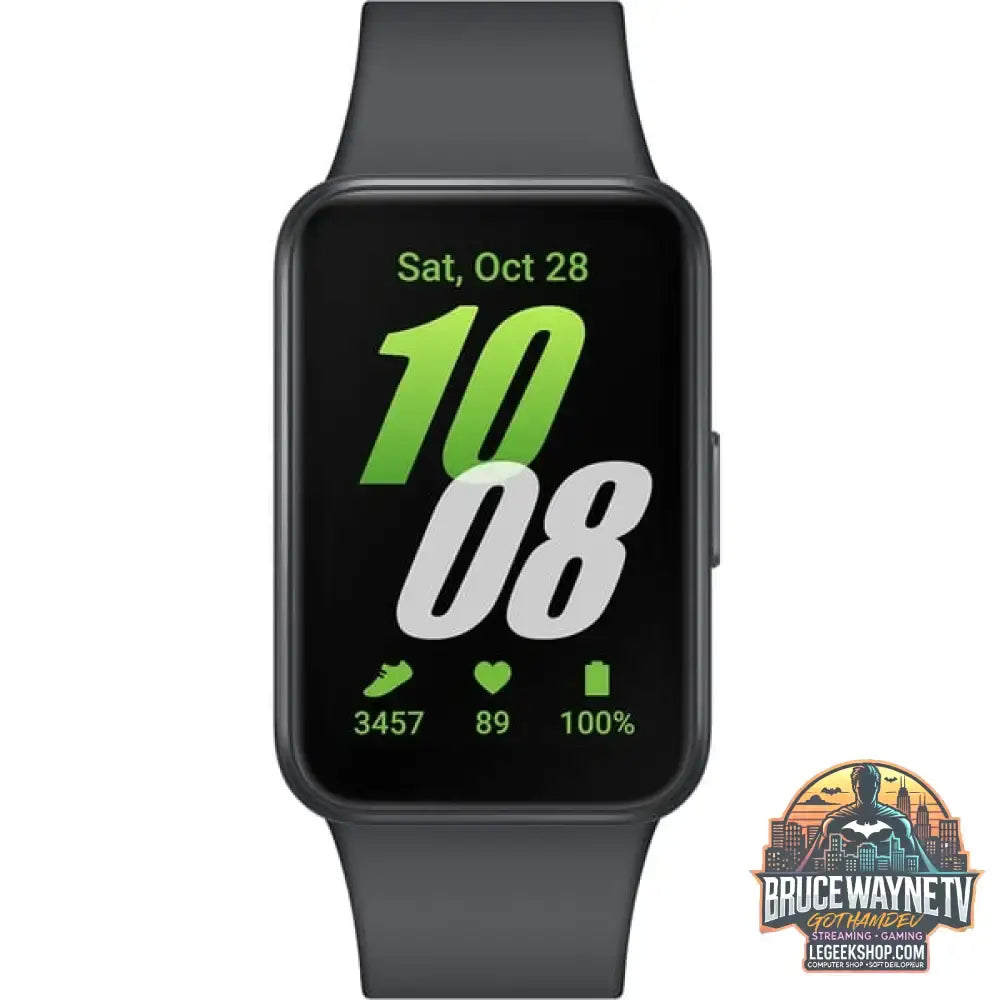 Samsung Galaxy Fit3, Fitnesstracker schwarz, Bluetooth - Samsung - vue 2