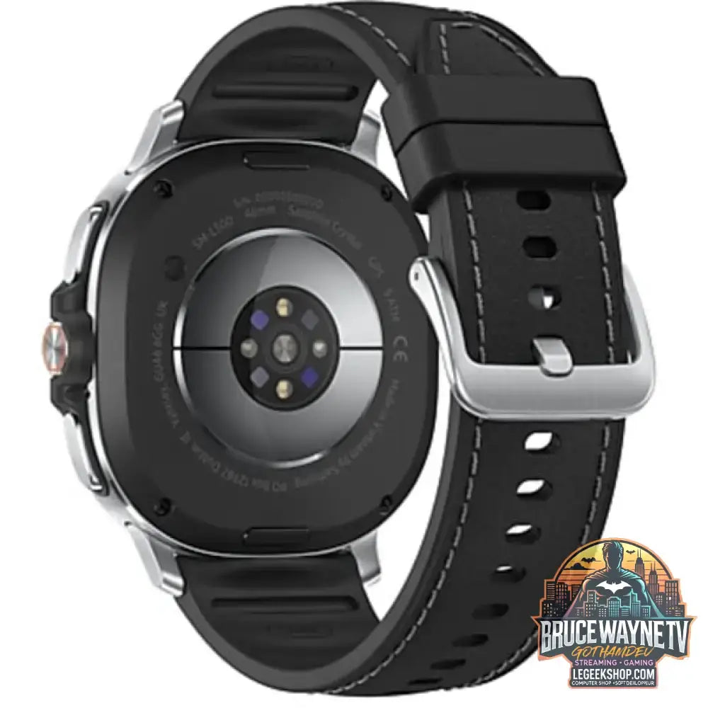 Samsung Galaxy Watch8 Classic, Smartwatch schwarz, 46mm, Bluetooth, Hybrid-Armband - Samsung - vue 5