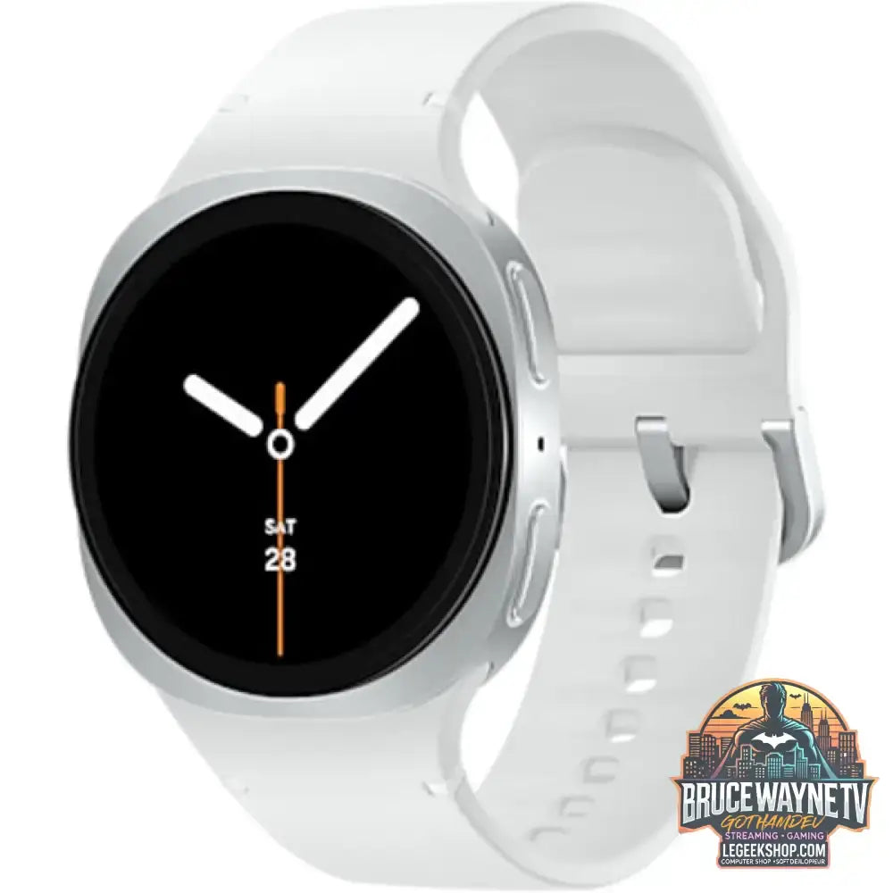 Samsung Galaxy Watch8, Smartwatch silber, 40 mm, LTE, Sport Band S/M - Samsung - vue 3