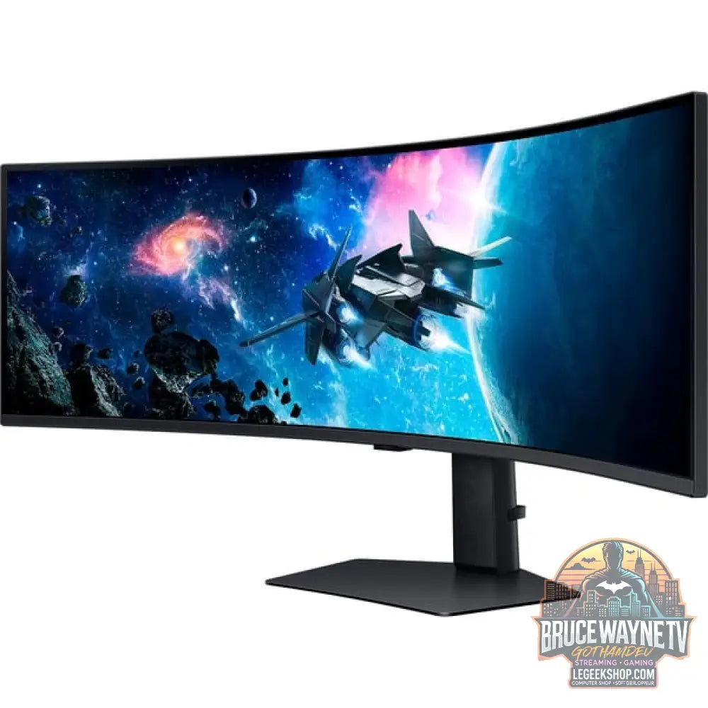 Samsung Odyssey G95C S49CG954EU, Gaming-Monitor - vue 5