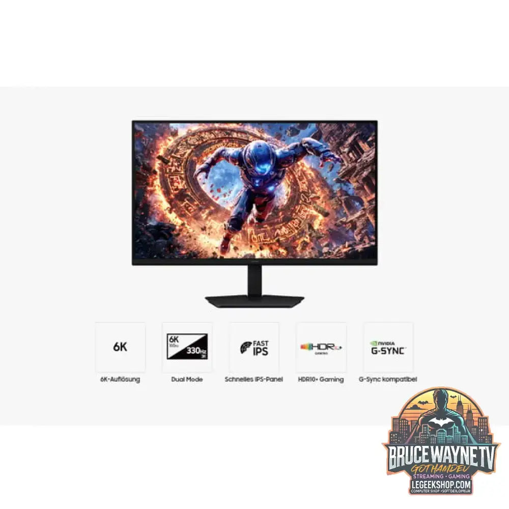 Samsung Odyssey S32HG806ES, Gaming-Monitor - vue 17