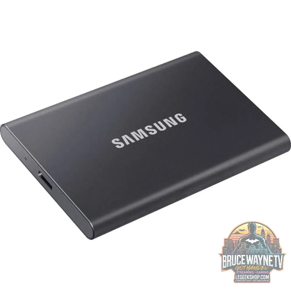Samsung Portable SSD T7 2TB, Externe SSD gris, USB-C 3.2 Gen 2 (10 Gbit/s), extern - Samsung - vue 3