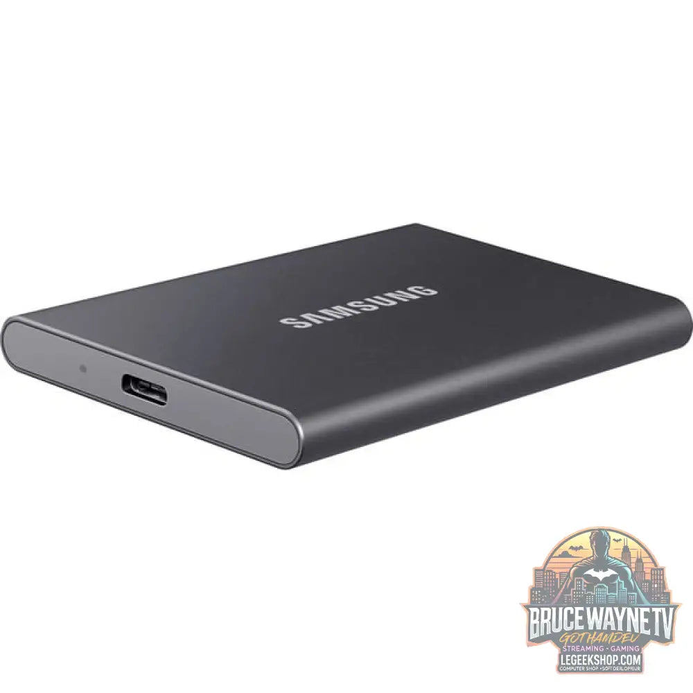 Samsung Portable SSD T7 2TB, Externe SSD gris, USB-C 3.2 Gen 2 (10 Gbit/s), extern - Samsung - vue 4