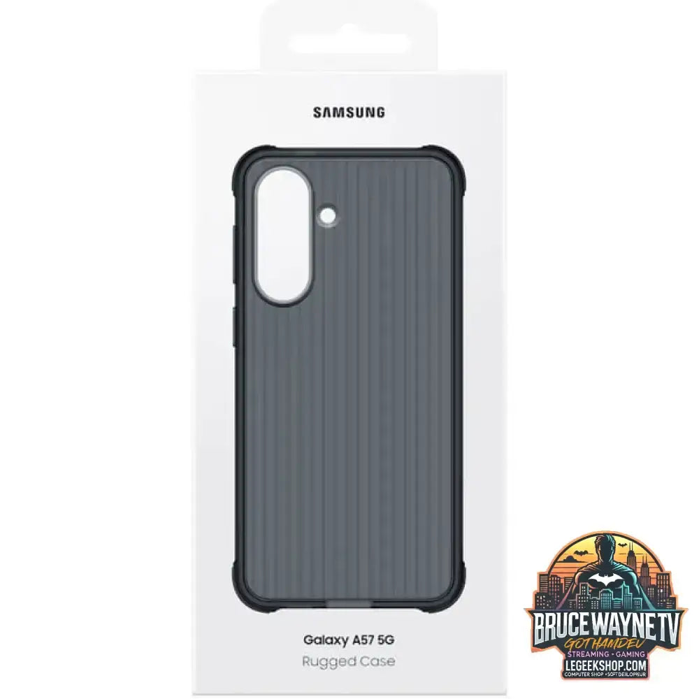 Samsung Rugged Case, Handyhülle schwarz, Samsung Galaxy A57 5G - Samsung - vue 3