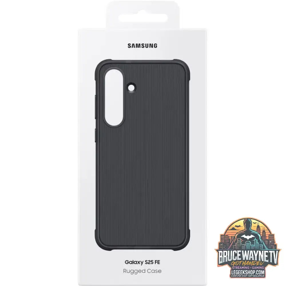 Samsung Rugged Case, Handyhülle schwarz, Samsung Galaxy S25 FE - Feature: Aussparung für Kamera - vue 6