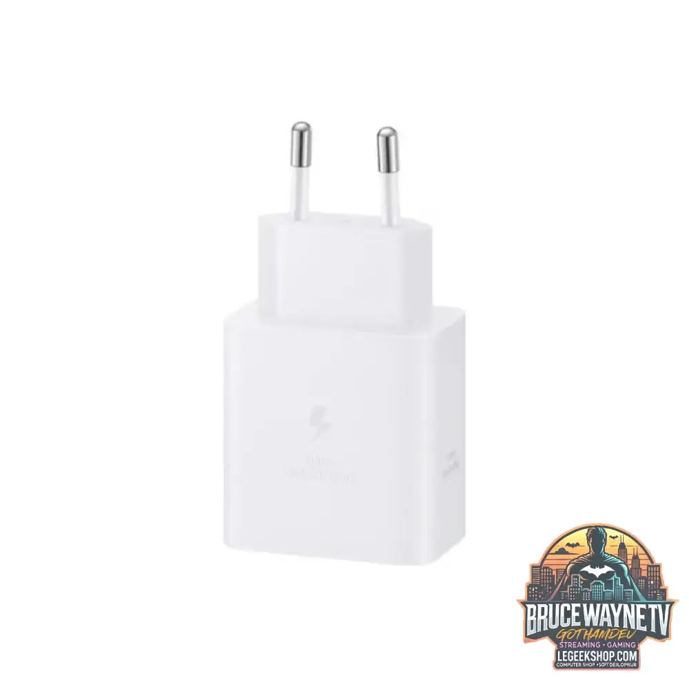 Samsung Schnellladegerät 45W Power weiß, mit 5A Kabel EP-T4511 - Samsung - vue 2