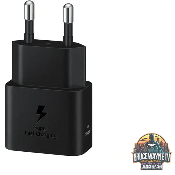 Samsung Schnellladegerät EP-T2510X 25 Watt, mit Kabel schwarz, GaN, PD 3.0, SFC, 1 Meter Kabel - Samsung