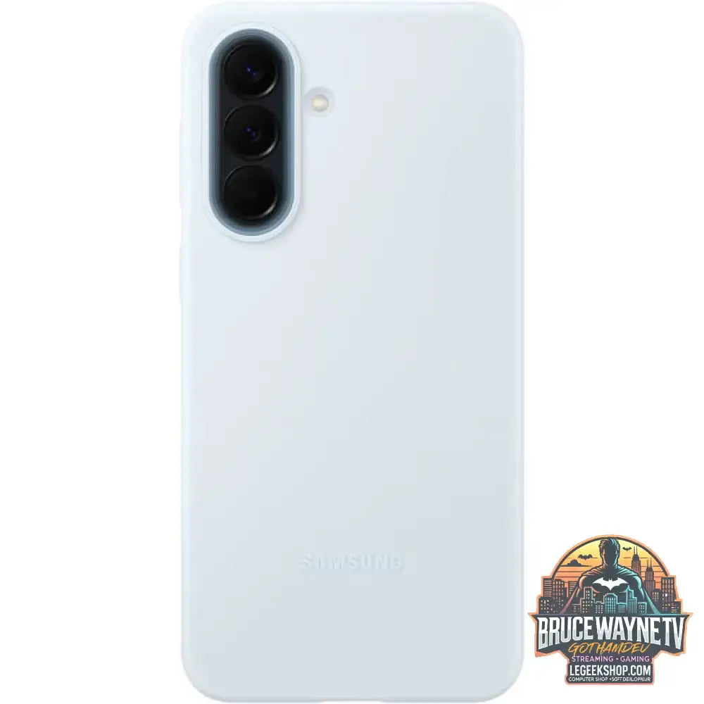 Samsung Silicone Case, Handyhülle hellblau, Samsung Galaxy A57 5G - Feature: Aussparung für Kamera - vue 5