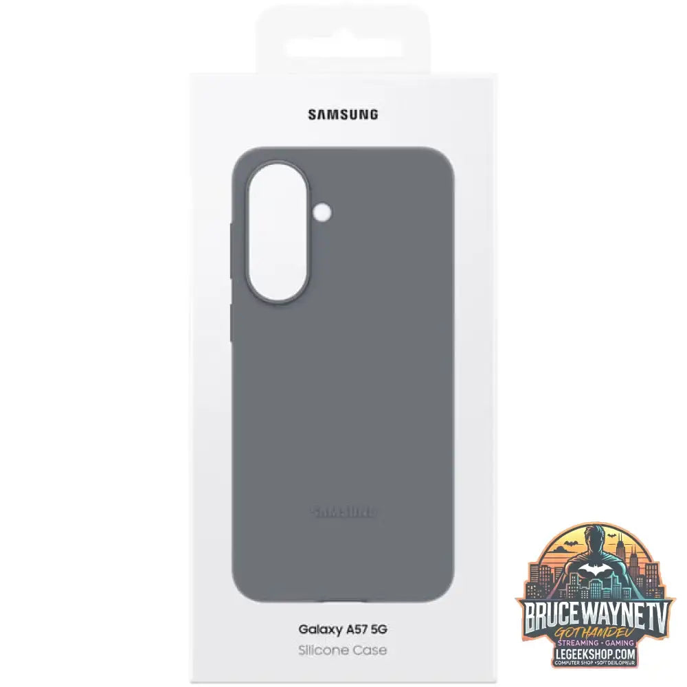 Samsung Silicone Case, Handyhülle hellblau, Samsung Galaxy A57 5G - Feature: Aussparung für Kamera - vue 3
