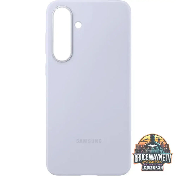 Samsung Silicone Case, Handyhülle hellblau, Samsung Galaxy S25 FE - Feature: Aussparung für Kamera