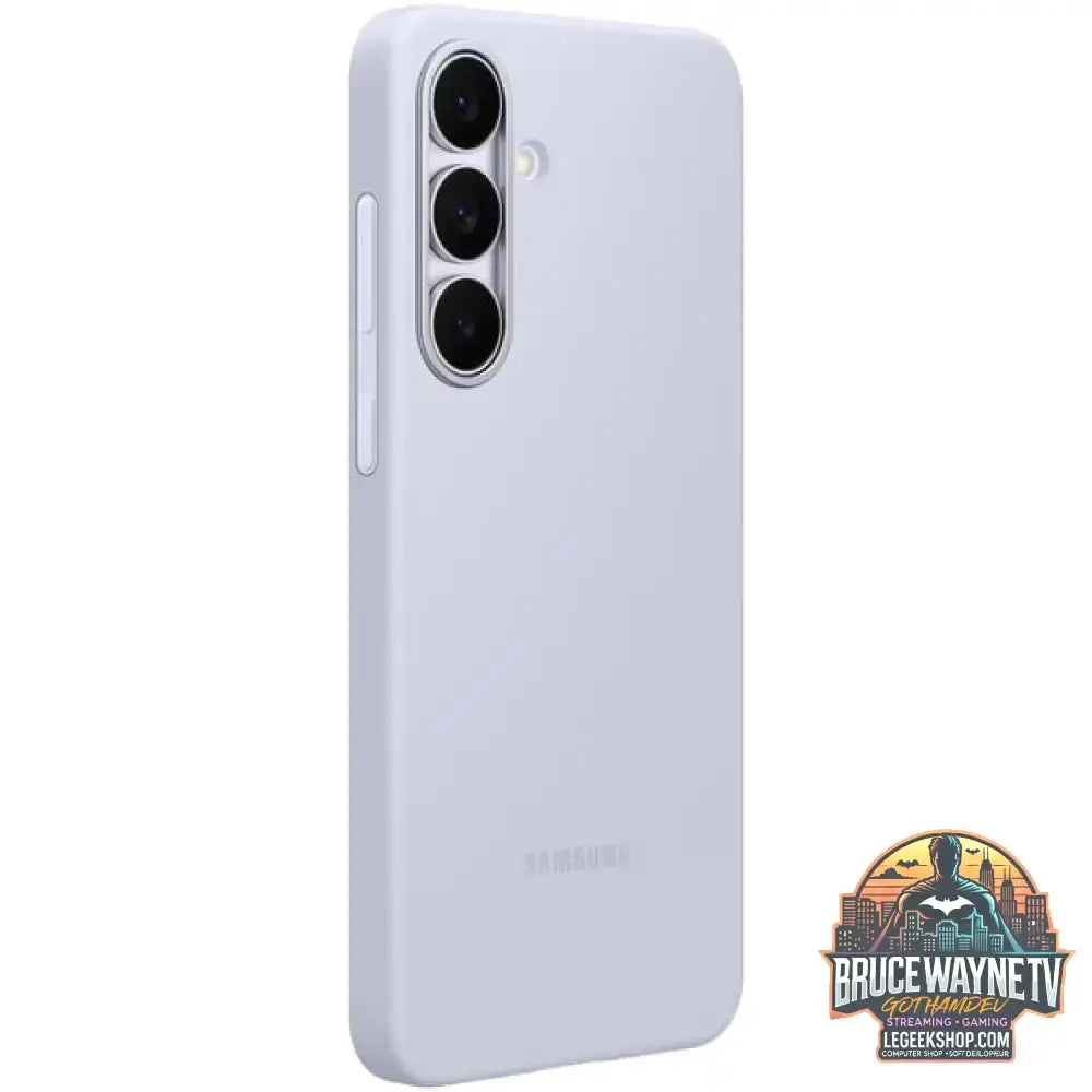 Samsung Silicone Case, Handyhülle hellblau, Samsung Galaxy S25 FE - Feature: Aussparung für Kamera - vue 3
