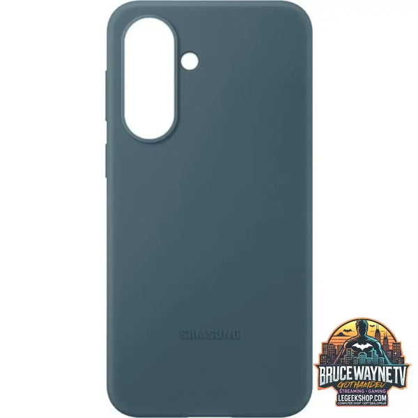 Samsung Silicone Case, Handyhülle dunkelgrün, Samsung Galaxy A37 5G - Feature: Aussparung für Kamera
