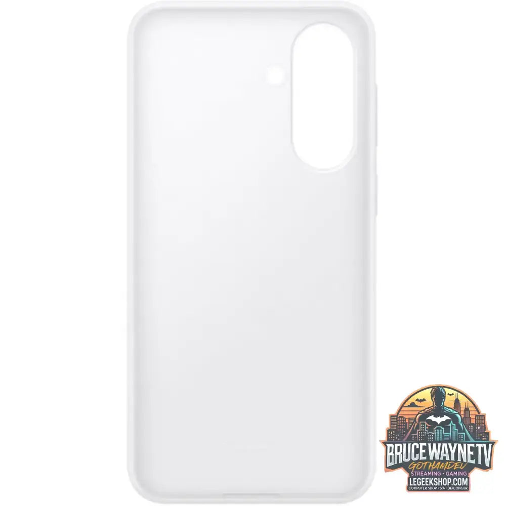 Samsung Silicone Case, Handyhülle hellgrau, Samsung Galaxy A37 5G - Feature: Aussparung für Kamera - vue 2