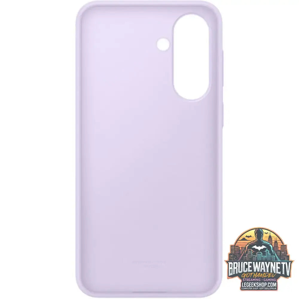 Samsung Silicone Case, Handyhülle hellviolett, Samsung Galaxy A37 5G - Feature: Aussparung für Kamera - vue 2