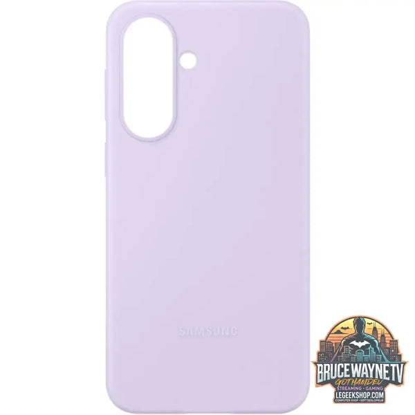 Samsung Silicone Case, Handyhülle hellviolett, Samsung Galaxy A37 5G - Feature: Aussparung für Kamera
