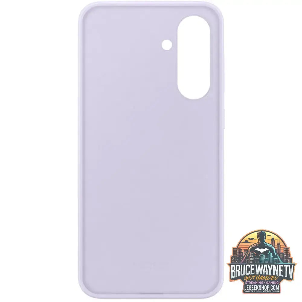 Samsung Silicone Case, Handyhülle lavendel, Samsung Galaxy A36 5G - Feature: Aussparung für Kamera - vue 2