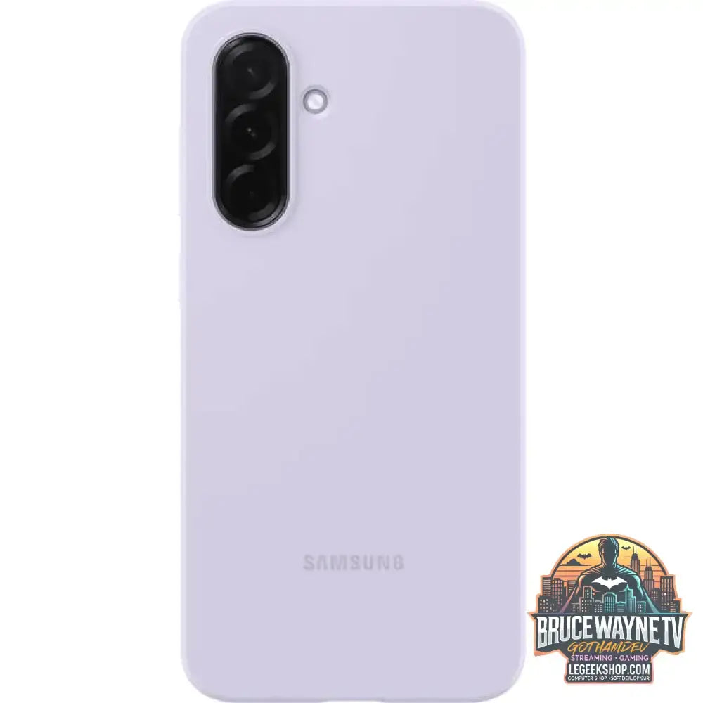 Samsung Silicone Case, Handyhülle lavendel, Samsung Galaxy A36 5G - Feature: Aussparung für Kamera - vue 3