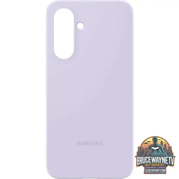 Samsung Silicone Case, Handyhülle lavendel, Samsung Galaxy A36 5G - Feature: Aussparung für Kamera