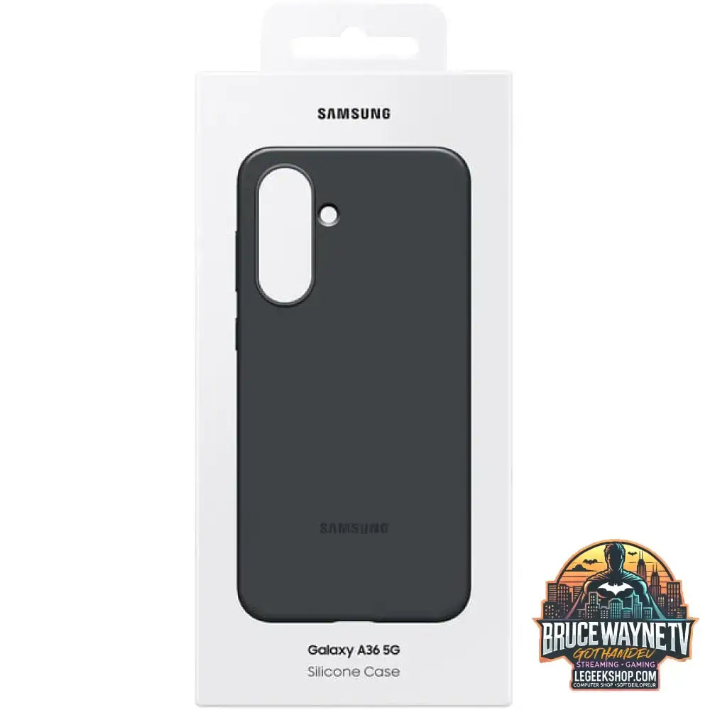Samsung Silicone Case, Handyhülle schwarz, Samsung Galaxy A36 5G - Feature: Aussparung für Kamera - vue 6