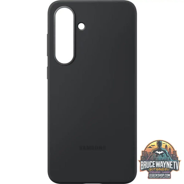 Samsung Silicone Case, Handyhülle schwarz, Samsung Galaxy S25 FE - Feature: Aussparung für Kamera
