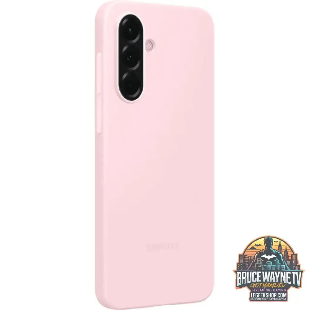 Samsung Silicone Case, Handyhülle rosa, Samsung Galaxy A56 5G - Feature: Aussparung für Kamera - vue 4