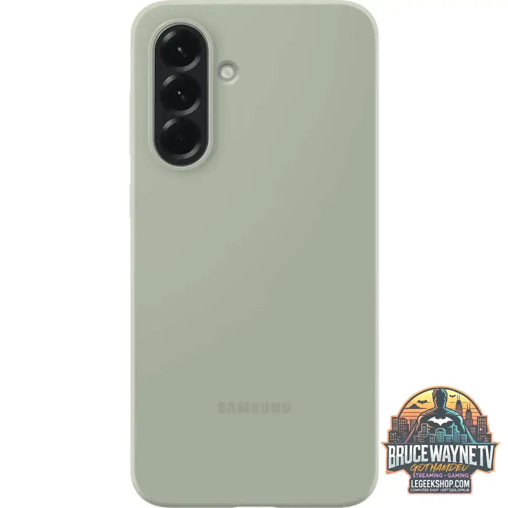Samsung Silicone Case, Handyhülle salbei, Samsung Galaxy A56 5G - Feature: Aussparung für Kamera - vue 3