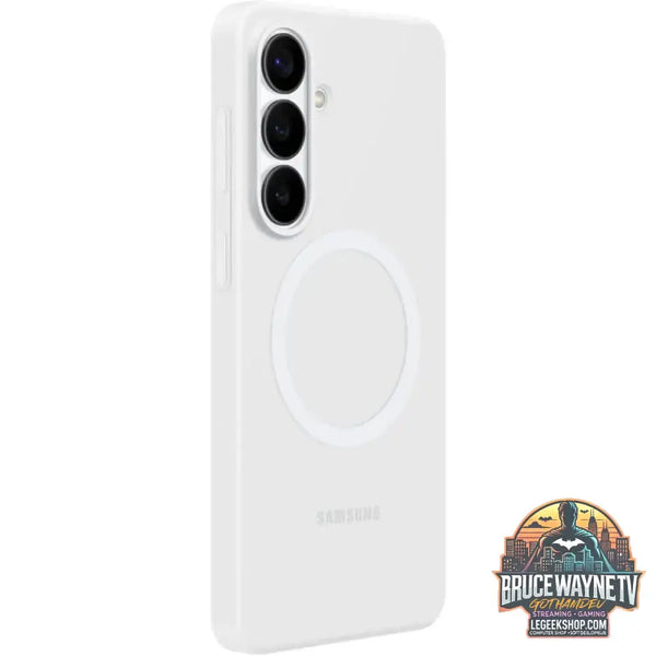Samsung Silicone Magnet Case, Handyhülle weiß, Samsung Galaxy S26+ - Feature: Aussparung für Kamera