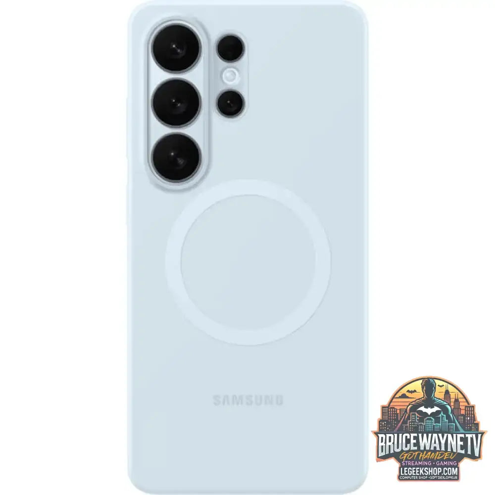 Samsung Silicone Magnet Case, Handyhülle hellblau, Samsung Galaxy S26 Ultra - Feature: Aussparung für Kamera - vue 2