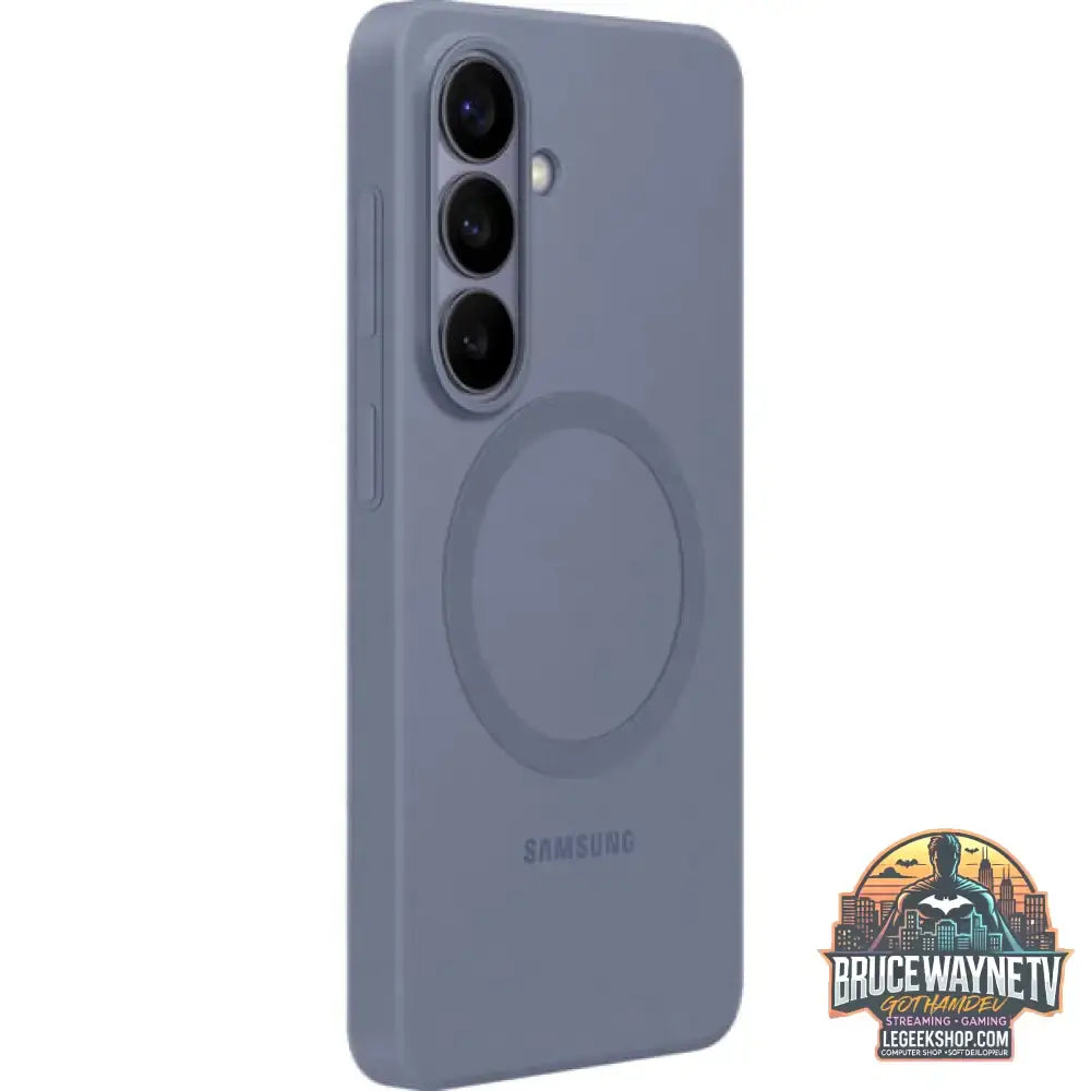 Samsung Silicone Magnet Case, Handyhülle violett, Samsung Galaxy S26 - Feature: Aussparung für Kamera - vue 2