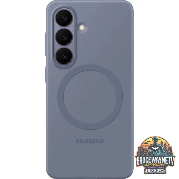 Samsung Silicone Magnet Case, Handyhülle violett, Samsung Galaxy S26 - Feature: Aussparung für Kamera