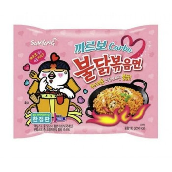 Samyang Buldak Hot Chicken Ramen Carbonara 130 Gr x 40