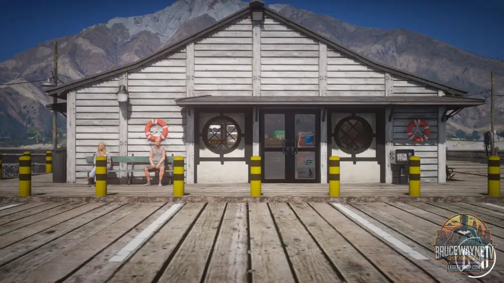 Sandy Shores Pier MLO — FiveM MLO, vue 6, LeGeekShop